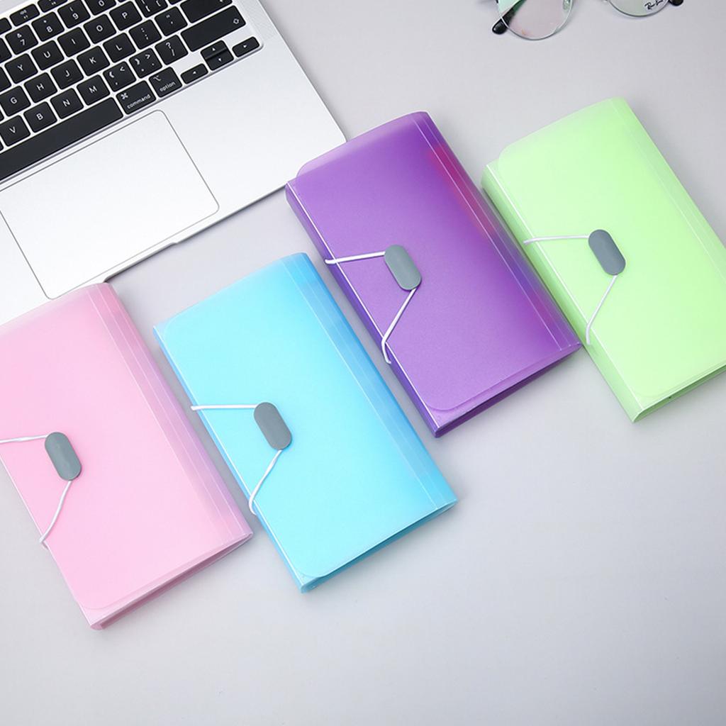 Expanding Receipts Folder Elastic String Closure File Receipts Organizers 13 Compartments Folder Expandable File Folder