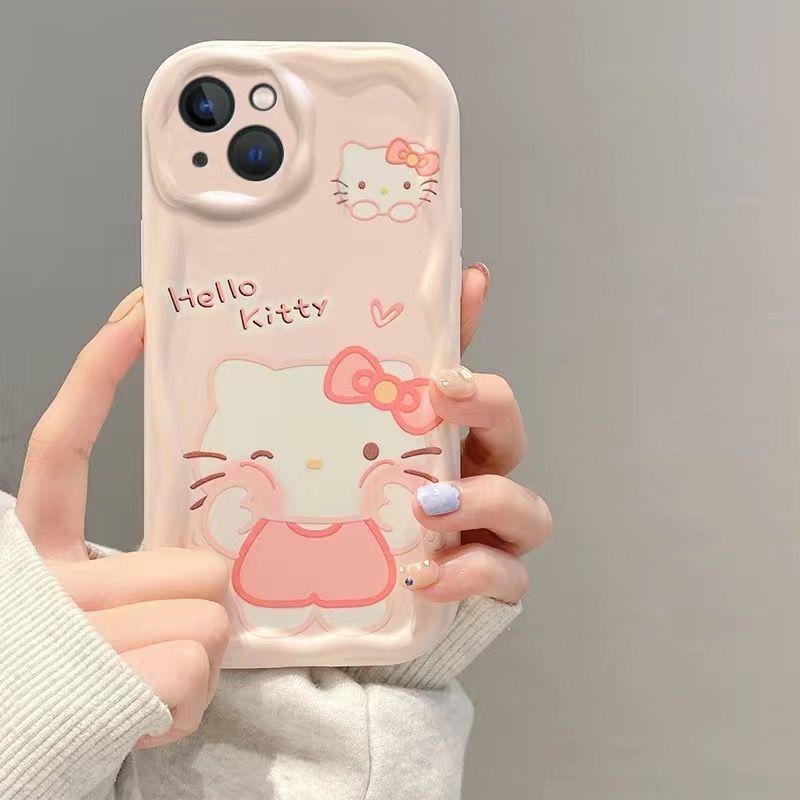 Phone Case For Xiaomi POCO X8 Pro 15T 5G M7 F7 X7 Pro M6 X6 F4 NFC X5 F6 5G Cartoon Hello Kitty Korean TPU Casing