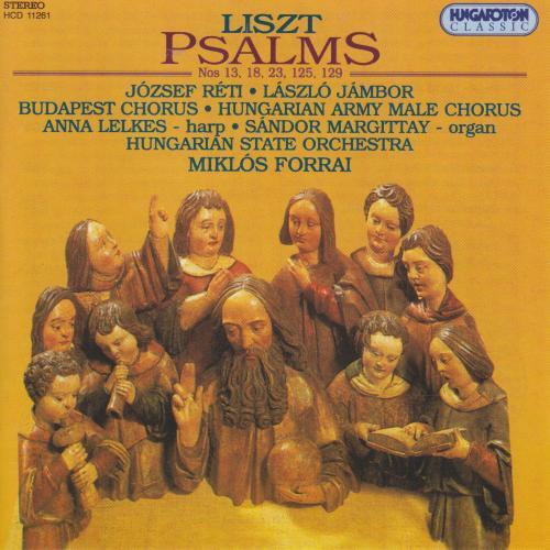

CD FRANZ LISZT | JÓZSEF RÉTI • JÁMBOR - Psalms Nos 13, 18, 23, 125, 129 HCD11621 Hungaroton Clas 1995 Hungary Classical Used
