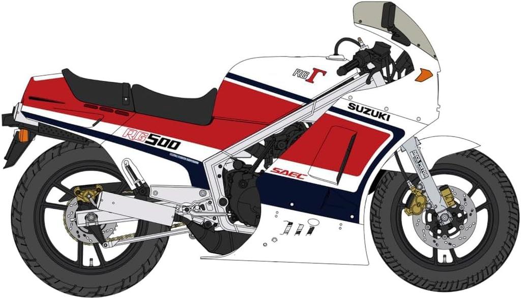 Hasegawa Suzuki Early Model Plastic Model Kit 21753 1/12 RG500