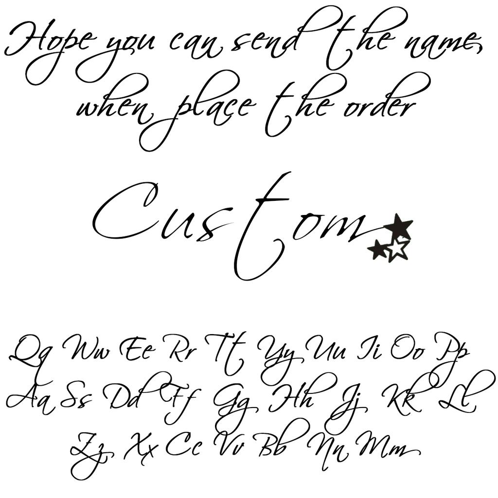 Atoztide Personalized Custom Name Necklaces for Women Stainless Steel Letter Star Heart Butterfly Pendant Choker Jewelry Gift