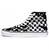 Sk8-Hi 'Nadruk Szachownica' (Dla obu płci) Czarne / Białe Buty Skateboardowe VN0A38GEUPS