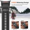 Silicone Bracelet for Samsung Galaxy Ultra Watch 47mm Rubber Men Band Metal Connector Strap for SAMSUNG galaxy watch 7 ULTRA 47
