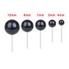 100Pcs 4/5/7/8/10Mm Black Glass Eyes Needle Felting For Animals Puppets Bears Dolls Plush Toy Eyes Diy Crafts Dolls Accessories