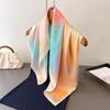 2025 Design Fashion Square Silk Scarf Women Hairband Printed Small Satin Shawls Foulard Neckerchief Female Headbands Bandana
