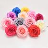 Simulated Multi Colored Rose Head For Flower Wall Wedding And Party Decor