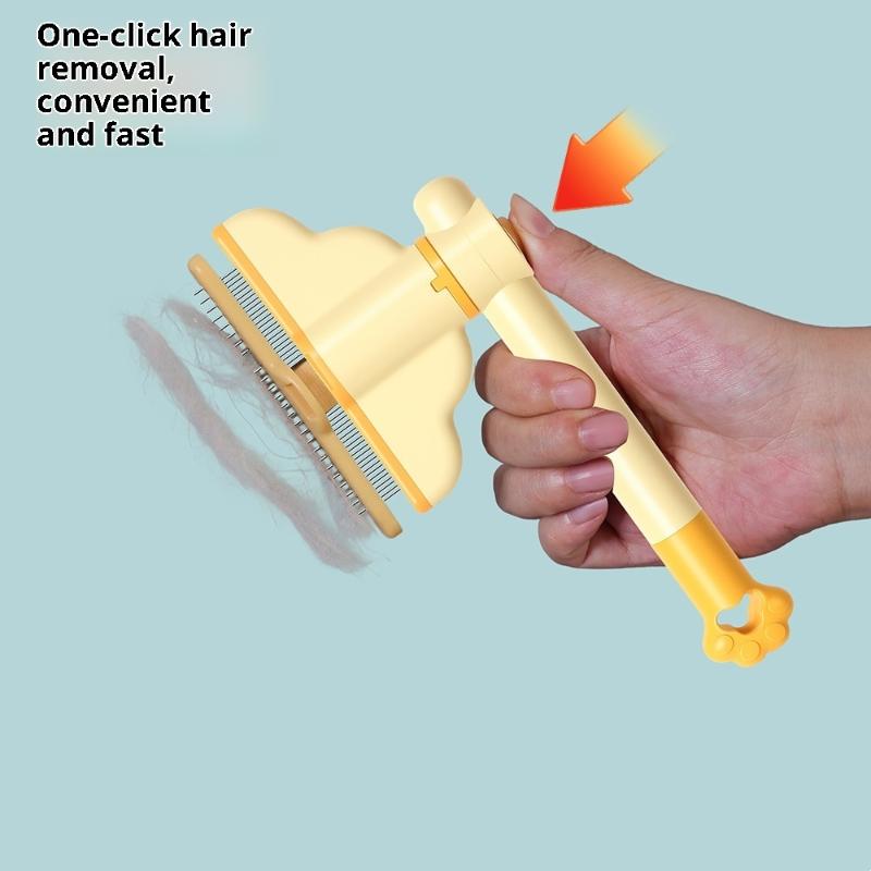 Cat Dog Hair Grooming Rotating Pet Comb Pet Removes Matted Hairs Comb Pet Cleaning Bath Brush Pet Care And Deshedding Supplies
