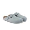 Boston Unisex Comfort Minimalista Classico Tendenza EVA Resistente all'Usura Punta Chiusa Zoccoli Grigio Calzata Larga 1029212