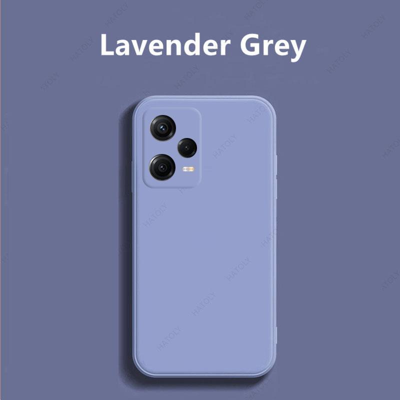 

Чехол для Xiaomi Poco X5, чехол для Poco X5 Pro, мягкий силиконовый чехол из ТПУ, тонкий бампер, чехол для задней панели телефона, чехлы для Poko Poxo Poco X5 5G For Poco X5 Pro серый/лавандовый