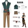 Flynn Rider Cosplay Costume Tangled, Magic Rapunzel Halloween Stage Play Outfit