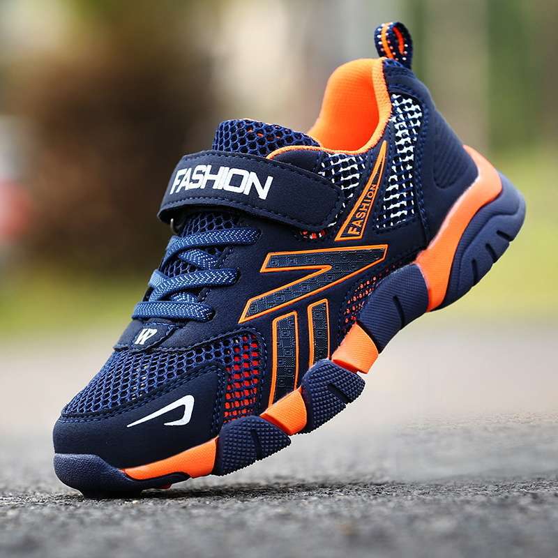 Children's shoes Boys' sports shoes Summer single mesh boys' shoes Middle and older children's students' casual shoes Boys' shoes