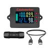 Coulomb Counter Meter 8-120V 50A Battery Monitors Coulometer Voltmeter Ammeter Battery Capacity Tester Precise Detection