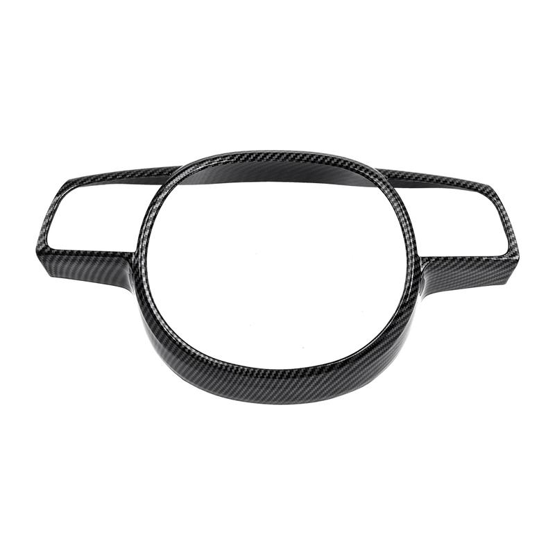 For Hyundai IONIQ 5 -2024 Carbon Fiber ABS Steering Wheel Cover Interior Steering Tuning Handle Button Trim Frame LHD RHD