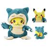 Adorable 20cm Pokemon Pikachu And Snorlax Soft Plush Toy For Kids