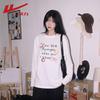 Warrior Camiseta de Algodón de Manga Larga para Mujer