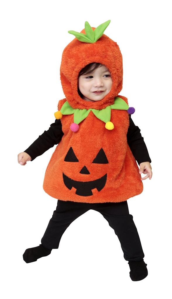 Clearstone Marshmallow Baby Cosplay Halloween Kigurumi Marshmallow Pumpkin Baby 80cm Orange