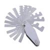 Wide Application Thread Gauge 29 Degree Screw Gauge Screw Measuring Tool Stainless Steel T Thread Gauge