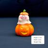 Mini Halloween Ornament Cartoon Pumpkin Ghost Broom Witch Figurine Micro Landscape Car Interior Home Desktop Decoration