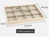 Minimalist Solid Wood Jewelry Display Tray for Rings, Necklaces, Bracelets, Watches, and Bangles