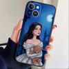 T-Rapunzel Princess Phone Case For iPhone 17 16 15 14 13 12 Max Plus Silicone Black Cover