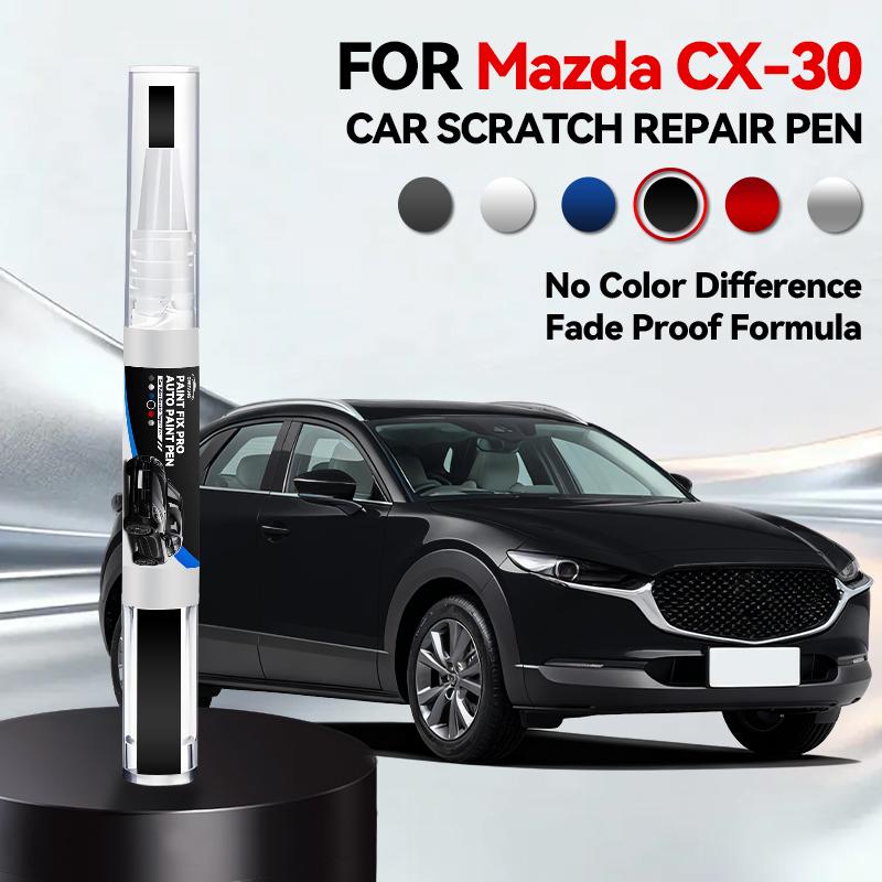 Για Mazda CX30 2019-2025 DM Στυλό Επιδιόρθωσης Βαφής Touch Up Αφαιρετικό Γρατζουνιών DIY Αξεσουάρ Αυτοκινήτου Μαύρο Λευκό Ασημί Μπλε Καφέ Γκρι