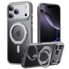 360 Rotating Magnetic Metal Kickstand Phone Case For IPhone 17 Air 16 15 14 Plus 13 12 Pro Max 11 Alloy Lens Protect Clear Cover