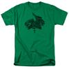 Mighty Morphin Power Rangers Green T Shirt Mens Licensed Classic TV Kelly Green