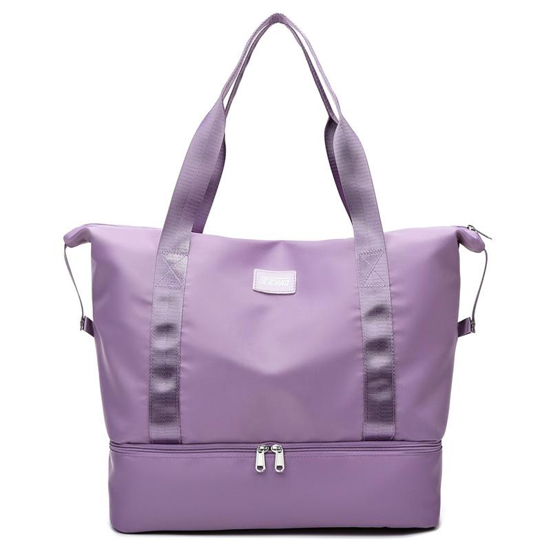 Travel Bag Women's Short-distance Portable Lightweight Maternity Bag Can Be Set with Trolley Case Student Large-capacity Luggage Storage Bag