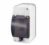 3-Module Surface-Mounted Housing with Zero and Flap