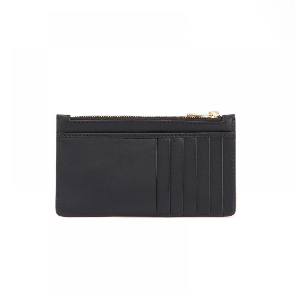 A.p.c Zipper Card Wallet Black Willow F63276