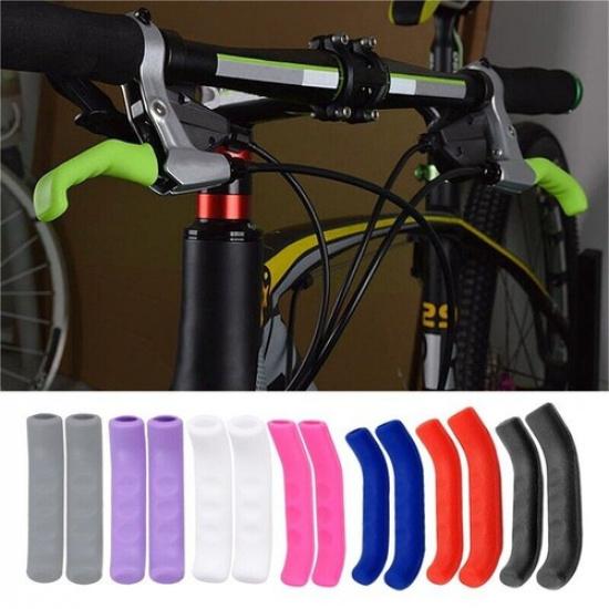 2Pcs Bicycle Brake Handle Lever Cover Protector Mountain MTB Bike Grips Sleeve