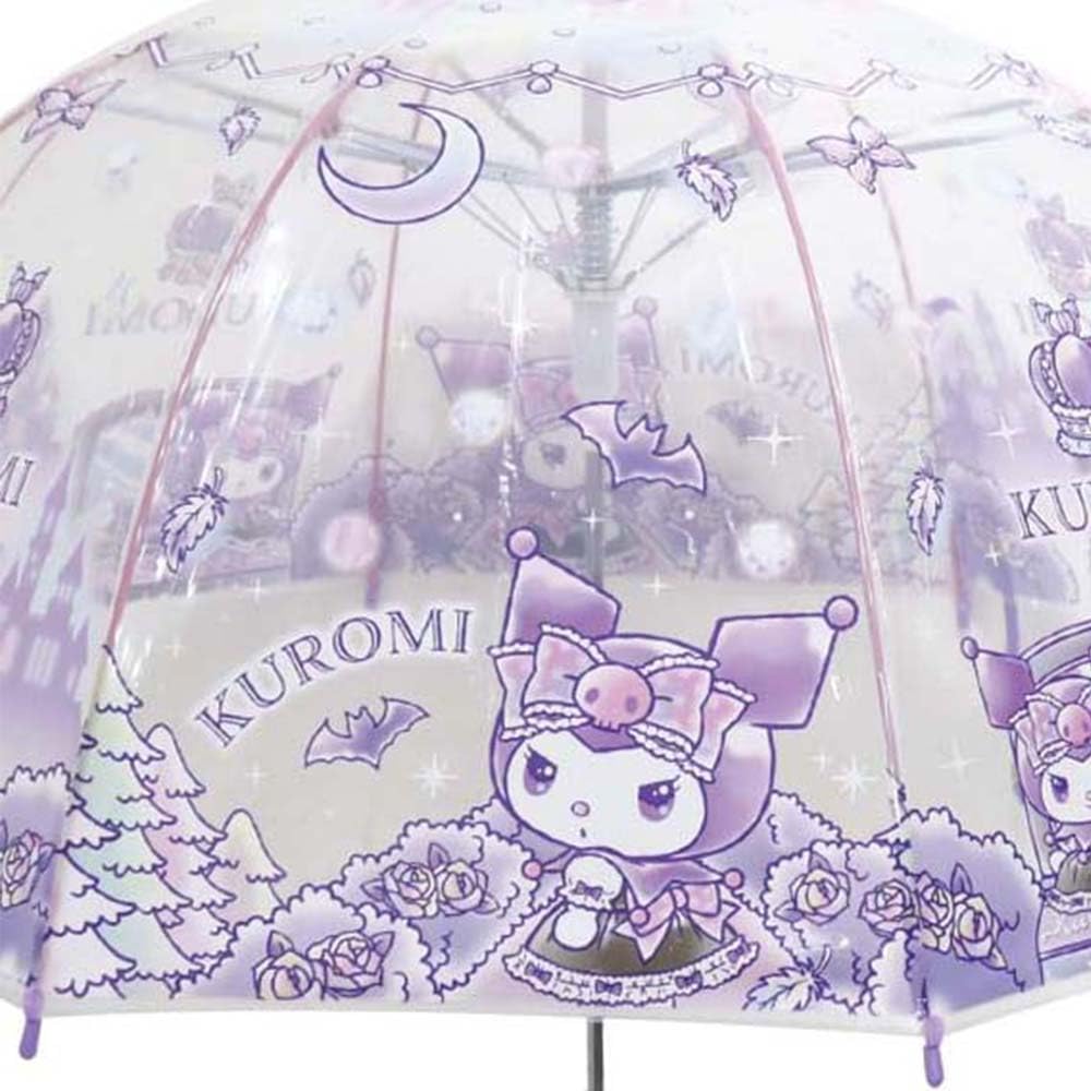 Sanrio Vinyl Umbrella Kuromi Castle 55cm 32502 [J's Planning] Children's