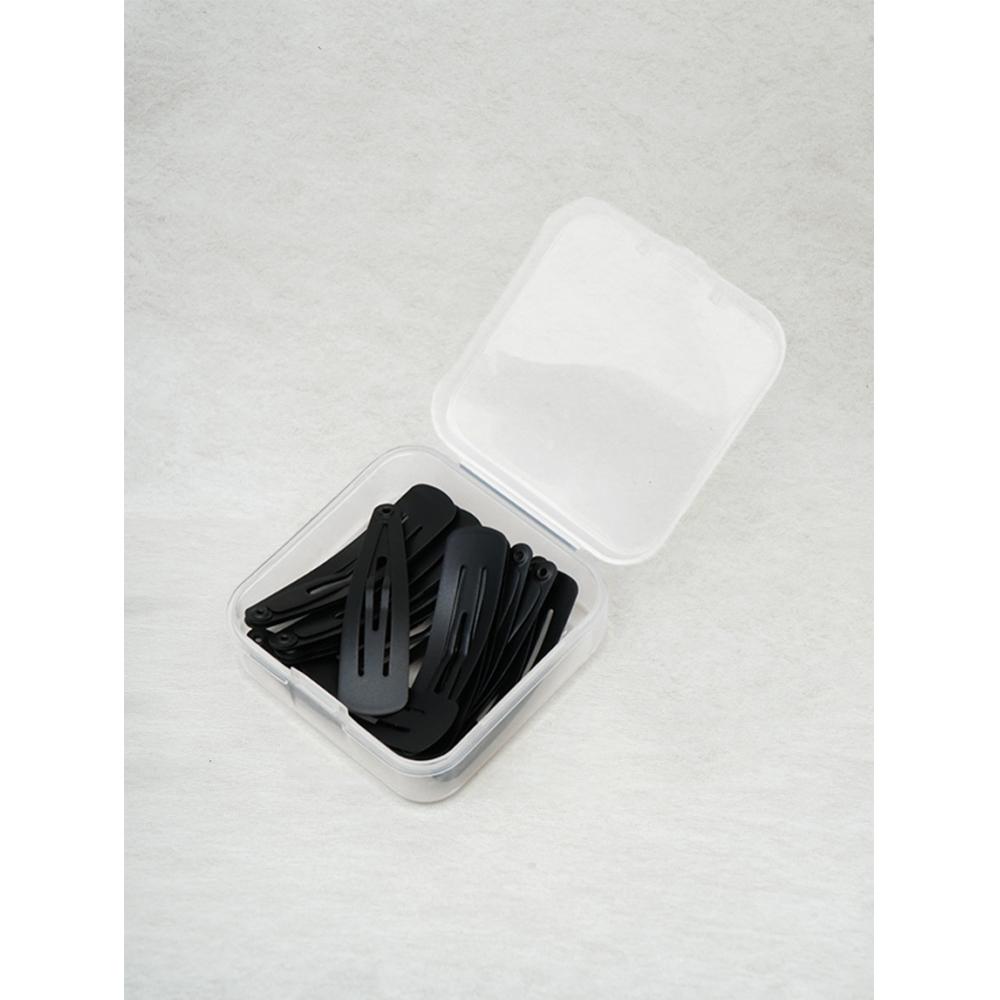 

Заколка для волос Daiso 20 шт. black (glossy)
