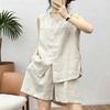 Yousheng Summer 2 Piece Sets for Women, Short Sleeve Crew Neck Top And Shorts Matching Set, Casual Loose Lounge Outfits