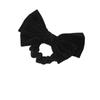 Burgundy Velvet Bow Hair Tie – High-End Women's Hair Accessory for Autumn/Winter 2023