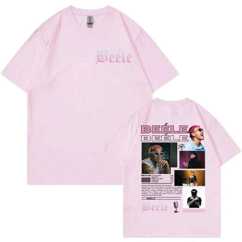 Singer Beele Graphic T Shirts Unisex Unisex Clothing Fashion Hip Hop Tshirt Summer Casual Loose Short Sleeve Tshirts Streetwear