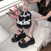 2025 Korean Version Outer Wear Small Thick-soled Heightening Sandals Summer New Fashion Versatile Women's Shoes Beach Sandals Women