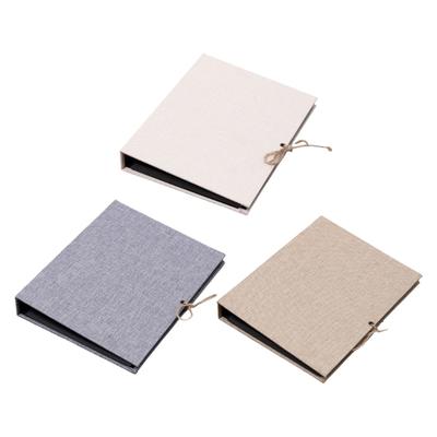 SelfAdhesive Large DIY Photo Book with Linen Cover 30 Page for Weddings Birthdays and Travel Journals