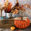 Fall Decor Light Up Mason Jar Lid Pumpkin Fall Decorations For Home Kitchen Farmhouse Autumn Thanksgiving Porch Table Mantle
