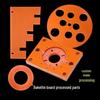 Orange Black Anti-static Bakelite Board for Custom Milling and Engraving