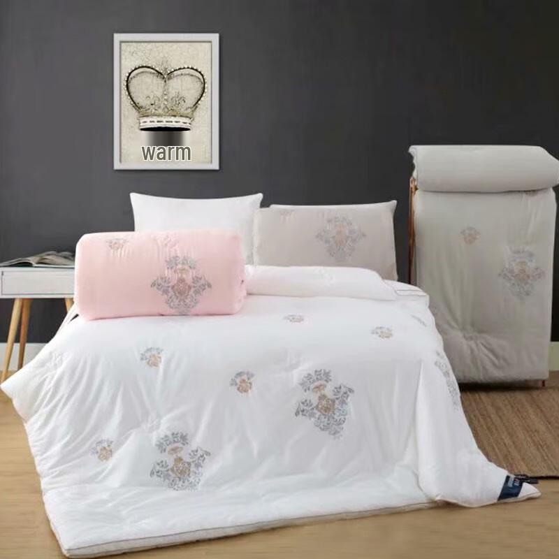 

Jinduduo Balaiya 60-Count Satin Embroidered Double Winter Quilt