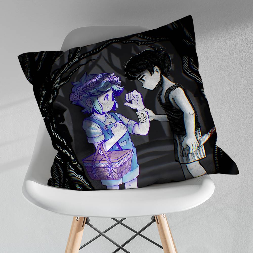 Game OOmori RPG Art Various Sizes Square Pillow Case For Car Home Bedchamber Decor Birthday Gift