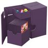 Ultimate Guard Flip`n`Tray Deck Case 100+ Xeno Skin Mono Color Purple