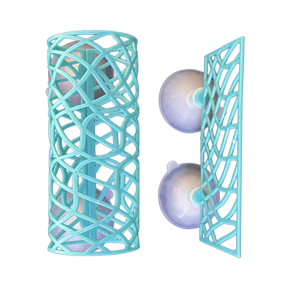 Acrylic Betta Fish Tube Hideouts Resting Tunnel Natural Habitat Hollowed Spawning Grounds Suction Cup Fish Resting Bed