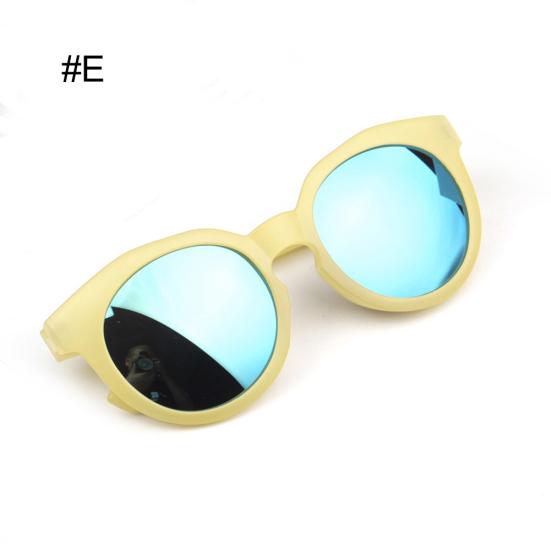 Baby Kleinkind Süß Matt Mehrfarbig Reflektierend Anti-UV Sonnenbrille Brille Geschenk