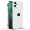 Aizsargmaciņš iPhone 13 Pro Max - E.F.CONNECTION - Elastīgs - Balts - Elegants pusbalts dizains