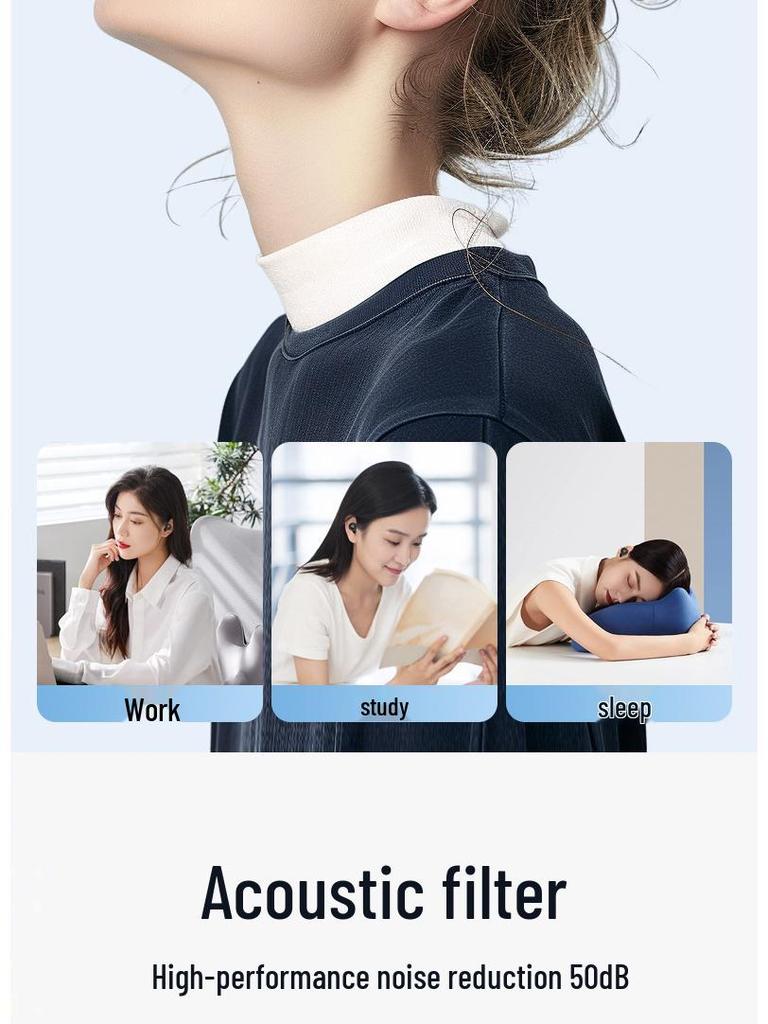 JIT High-End Noise-Cancelling Soundproof Earplugs for Learning, Reading, Sleeping, and Snoring Reduction.