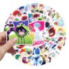 50 Cartoon Japanese Cartoon Creative Graffiti Notebook Hand Account Suitcase Refrigerator Decoration Stickers