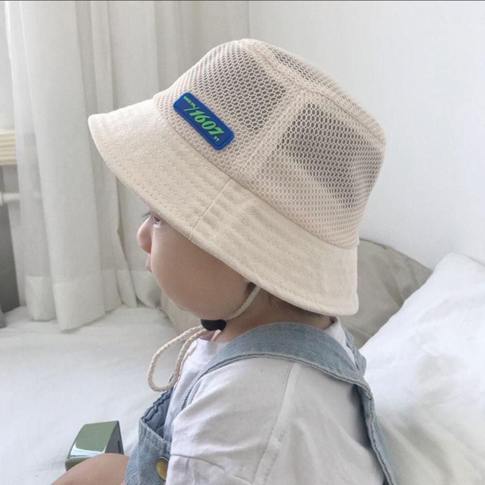 Sun Protection Bucket Hat Breathable Basin Cap New Fisherman Hats  Kids