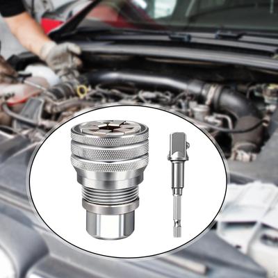 Universal Sockets Wrench Tool 10-19mm Adjustable Anti Slip Professional 3/8 Inch Drive Converter for